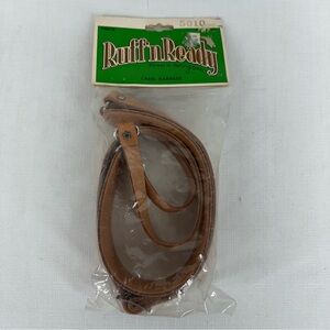 Vintage Ruff’ n Ready Leather Creel Harness New Sealed in Package